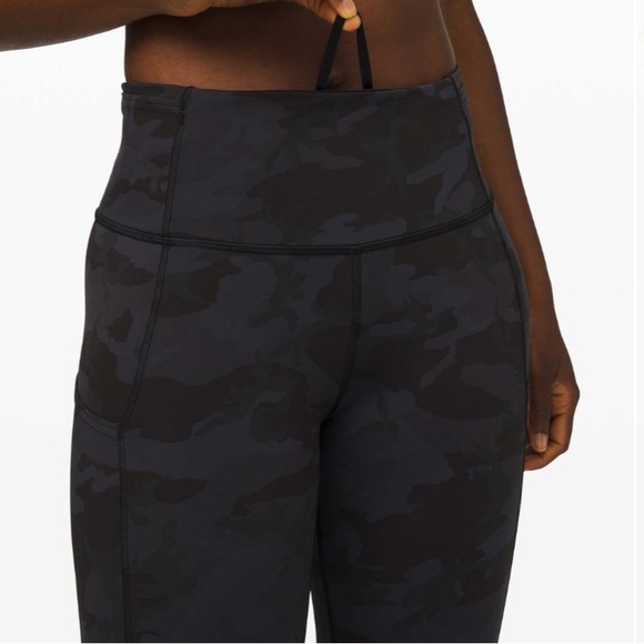 Lululemon Fast and Free HR Crop 23” - Picture 4 of 9